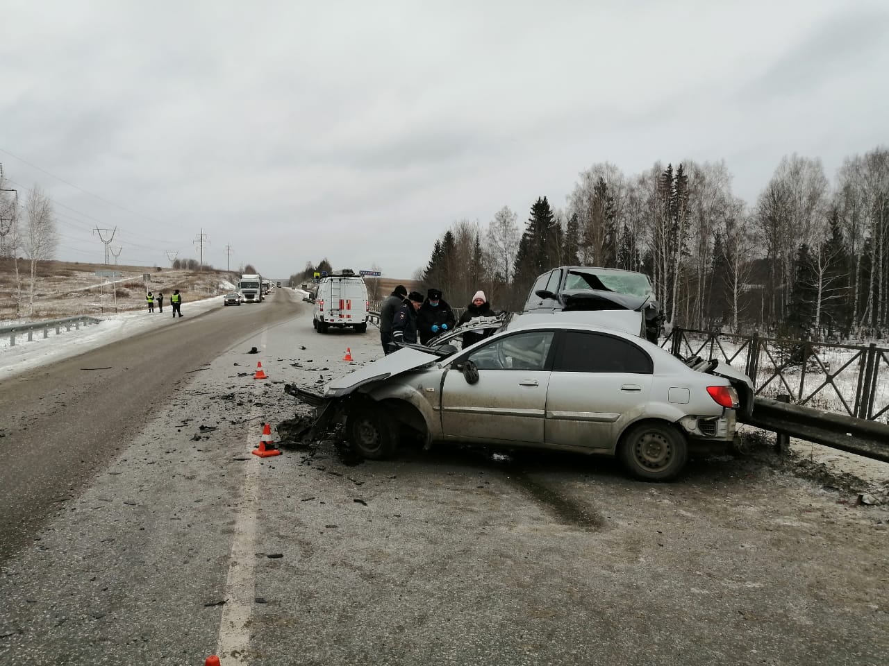 Страшная авария под Нижним Тагилом унесла жизни двух человек - Все новости  Нижнего Тагила и Свердловской области