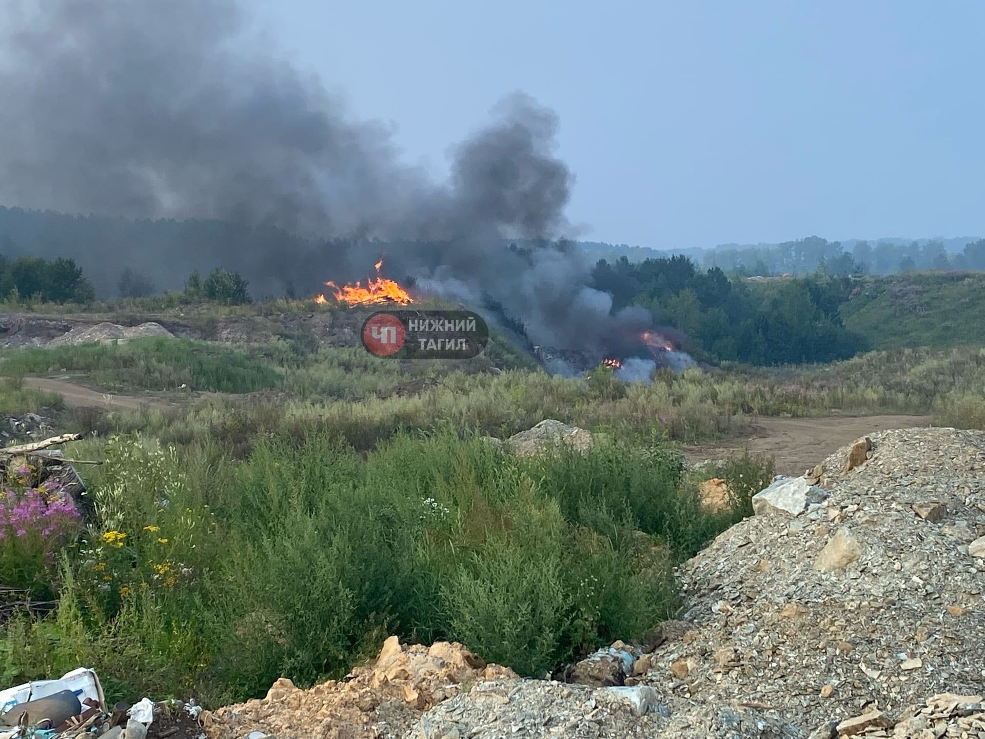 Пожар в свердловской области последние новости карта