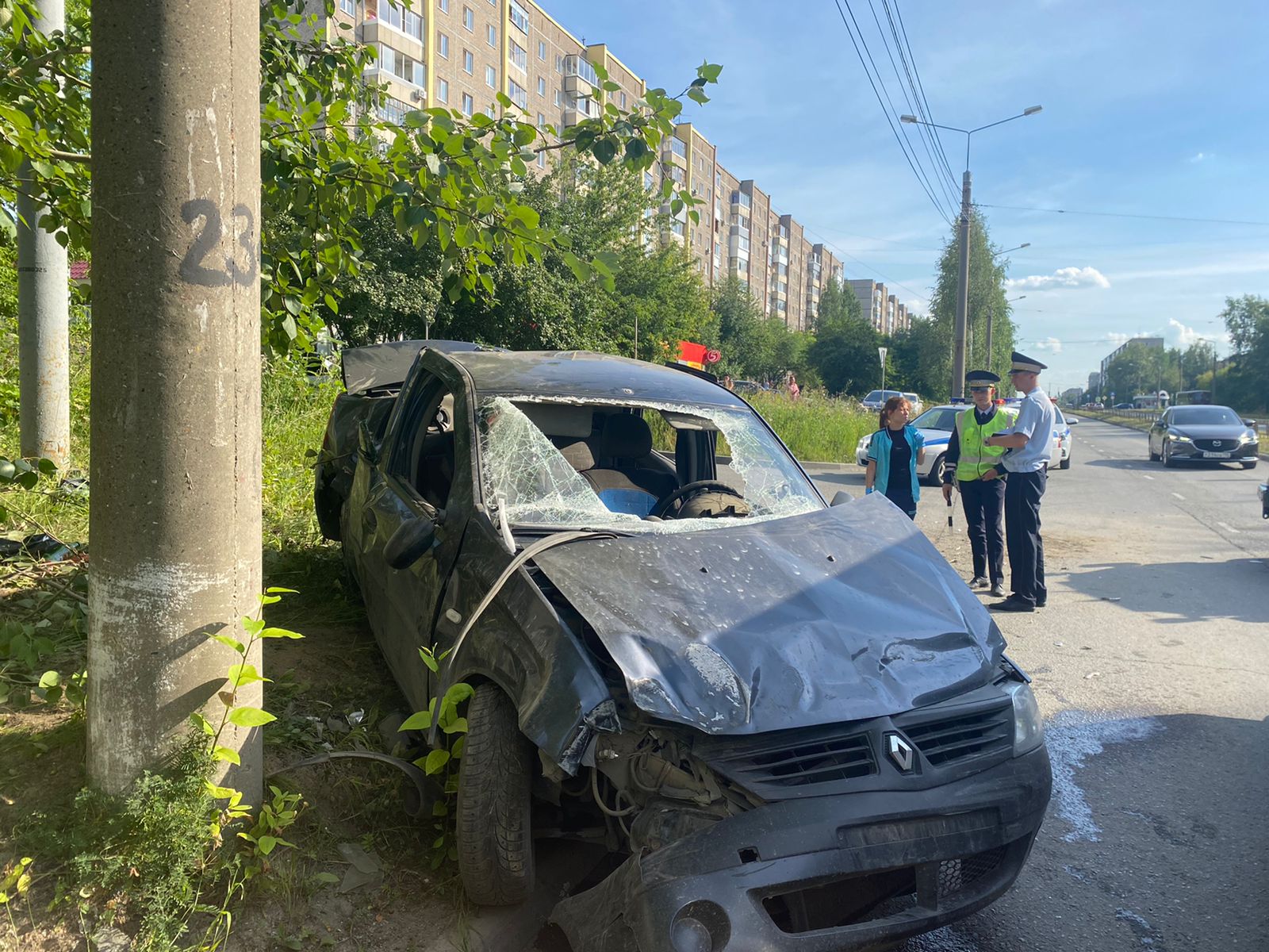 В Нижнем Тагиле в ДТП погибли два пассажира иномарки