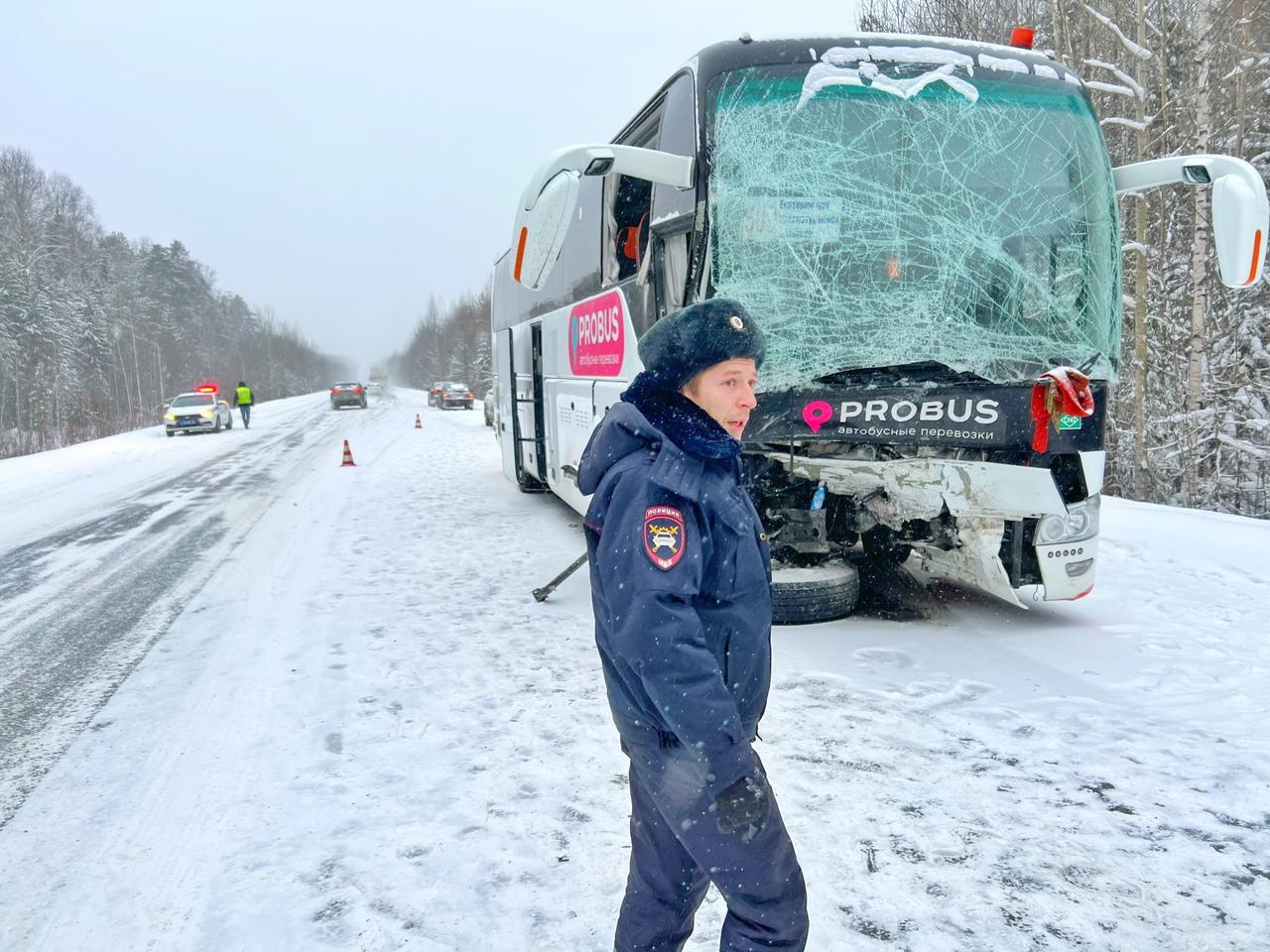 На Серовском тракте в ДТП с автобусом пострадали пять человек, один погиб -  Все новости Нижнего Тагила и Свердловской области