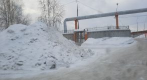 снежная улица