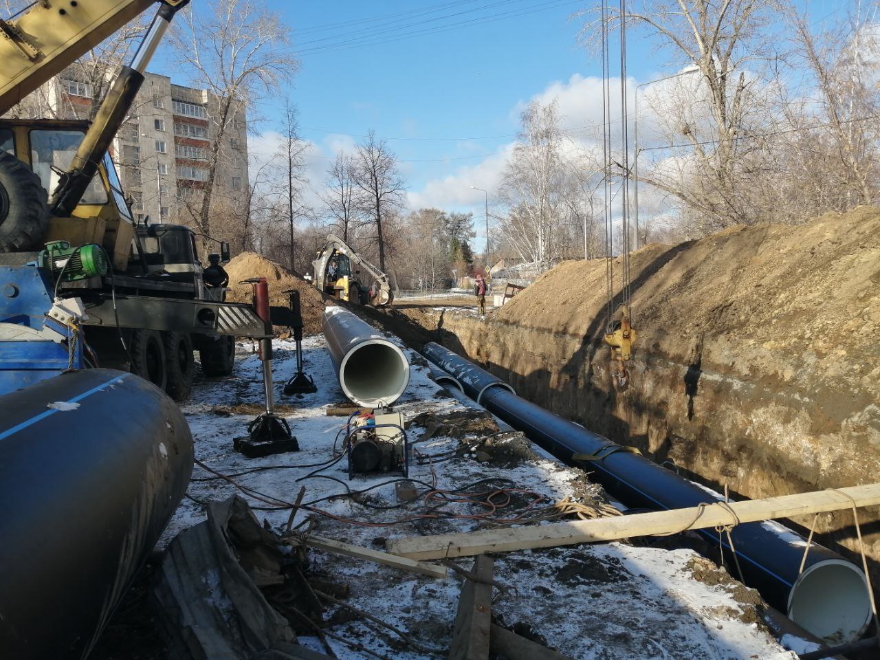 Капремонт сетей водоснабжения в Нижнем Тагиле на Вагонке и Тагилстрое