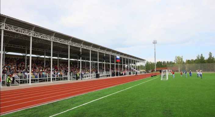 В Красноуральске после реконструкции открылся городской стадион «Молодость» -