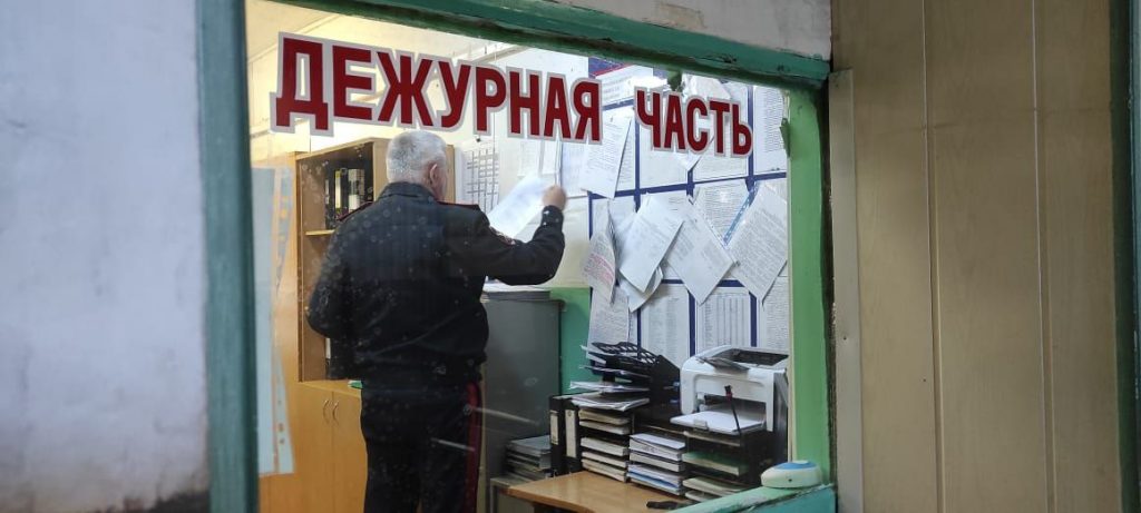 Глава свердловского гарнизона МВД посетил с рабочим визитом ОВД Новолялинский -