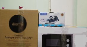 Сообщество «Добрые соседи» подарило детской поликлинике бытовую технику -