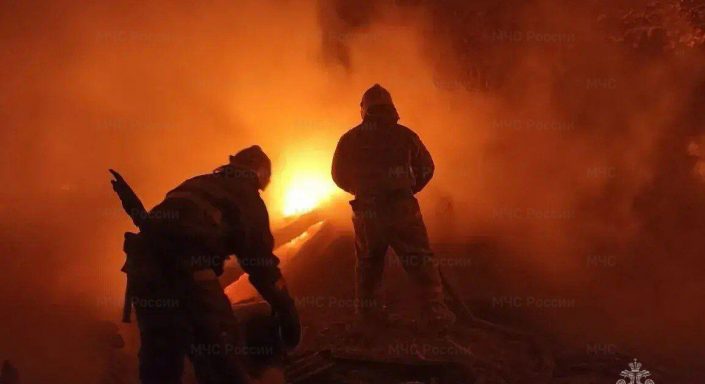 В селе Новопаньшино под Нижним Тагилом в пожаре погибли 2 человека -