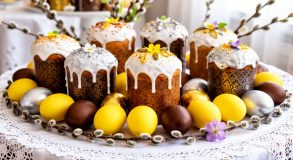пасха кулич яйца