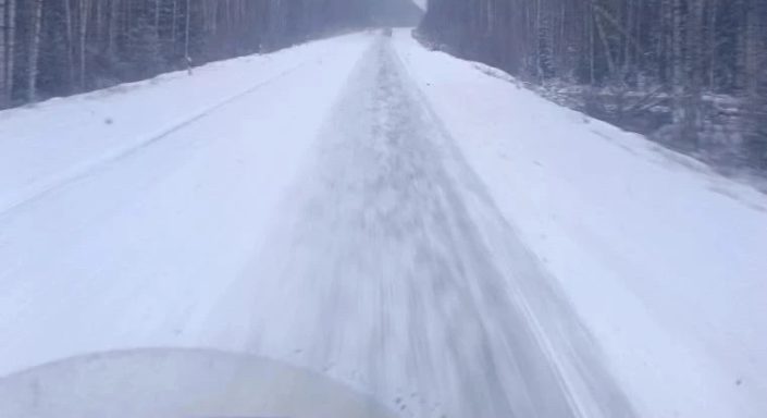Водители пожаловались на состояние трасс в Свердловской области -