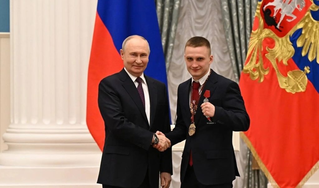 Путин наградил четырёх свердловских спортсменов -