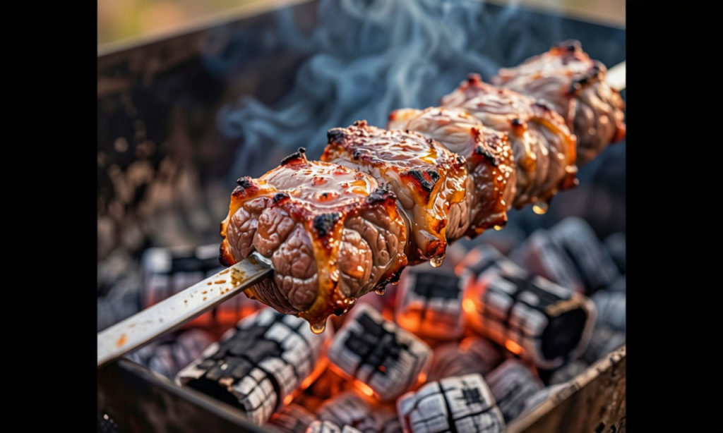 шашлык отдых барбекю мясо