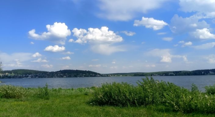 пруд вода