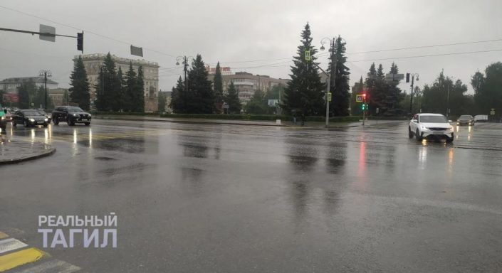 дождь лужи погода потоп тагил