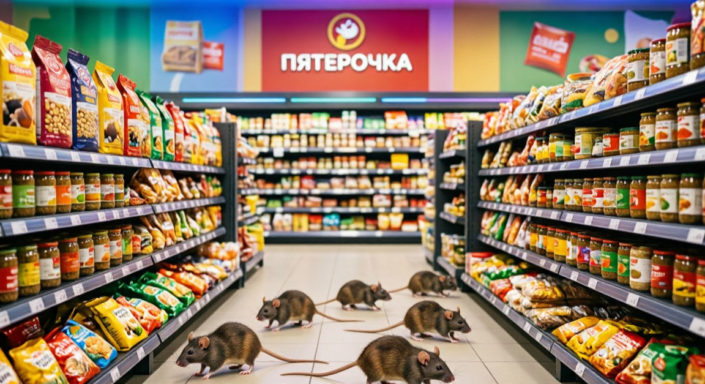 крысы пятерочка