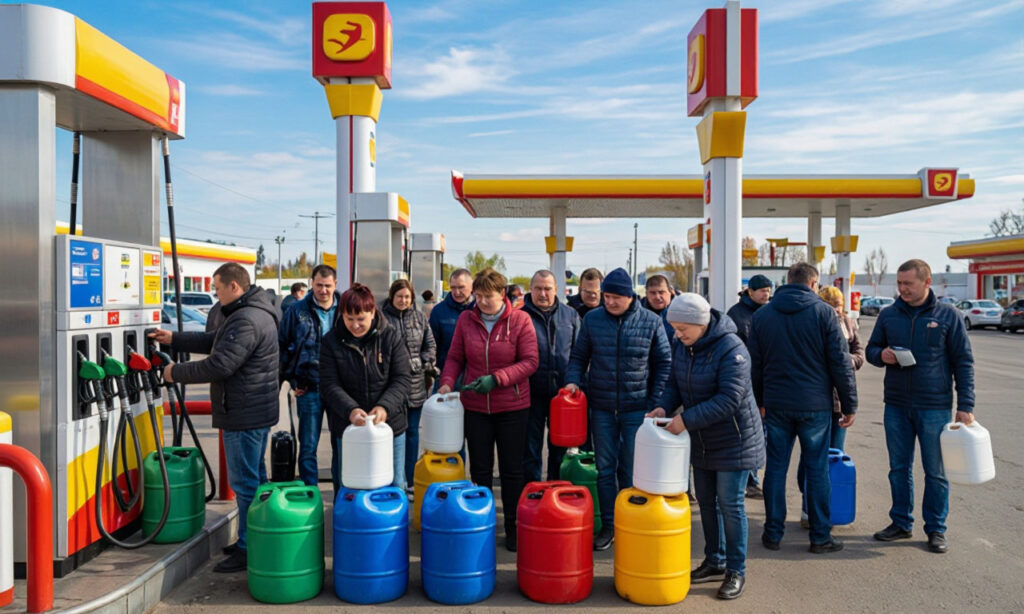 заправка АЗС