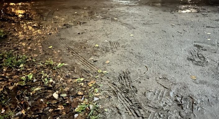 тагил авто парковка осень грязь